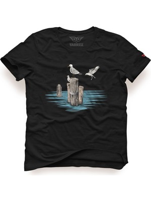 Tarrzzcom Unisex Tasarım Tshirt Doğaya Dönüş Baskılı Tişört