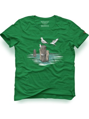 Tarrzzcom Unisex Tasarım Tshirt Doğaya Dönüş Baskılı Tişört