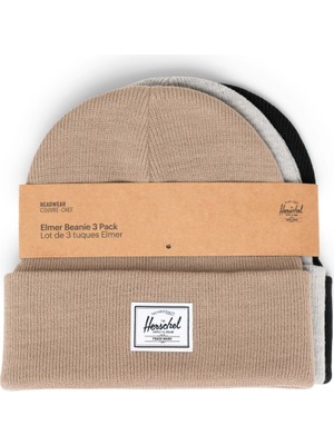 Herschel Elmer | Akrilik Bere, 3'lü Set, Çoklu Paket