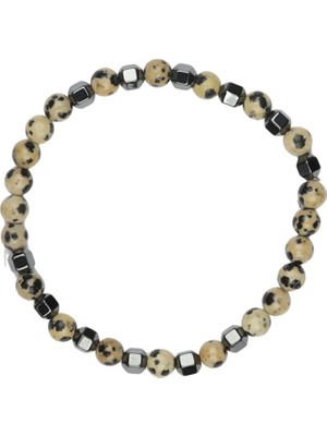 Bueno Shoes Bej Doğal Taş Erkek Bileklik 06BE018 06BE018