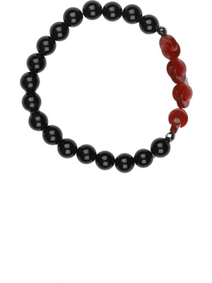 Bueno Shoes Siyah Doğal Taş Erkek Bileklik 06BE019 06BE019