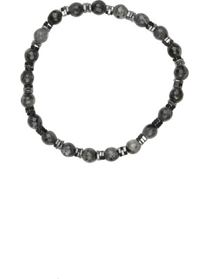 Bueno Shoes Gri Doğal Taş Erkek Bileklik 06BE016 06BE016