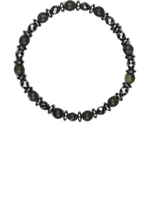 Bueno Shoes Haki Doğal Taş Bileklik 06BU1068 06BU1068