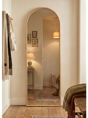 The Mia Ahşap Duvar Aynası 50X160 cm