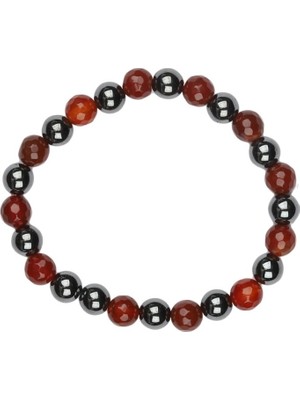 Bueno Shoes Kiremit Doğal Taş Erkek Bileklik 06BE040 06BE040