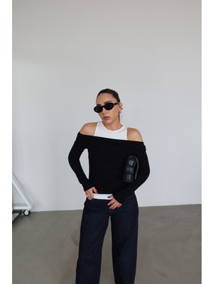 Özge Özgenç Çift Kat Bluz