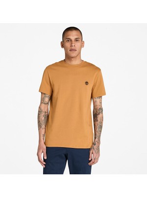 Timberland Ss Dunstan Rıver Jersey C Hardal Erkek Kısa Kol T-Shirt