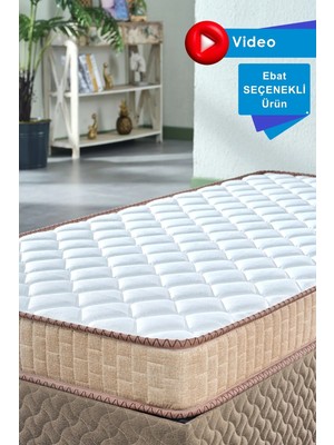 Bera Yatak Mrs. Lotus Lux 90x190 Sünger Yatak, Yavrulu Yatak, Büyüyen Beşik Yatak, 13-14 Cm