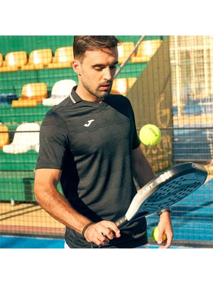 Joma Torneo Erkek Polo Tişört Siyah 104777.100