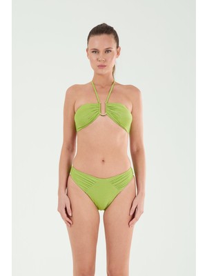 Louren B21014 Orta Aksesuarlı Straplez Bikini Takım