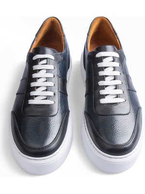 CARVAO Mantaro Casual Hakiki Deri Lacivert Erkek Ayakkabı