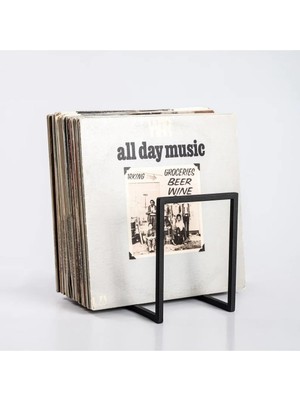 Merzana Metal Plaklık & Dergilik Organizer – Modern Plak Standı & Dergi Düzenleyici