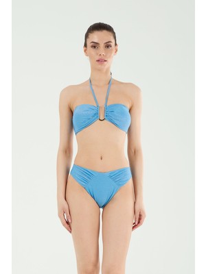 Louren B21014 Orta Aksesuarlı Straplez Bikini Takım