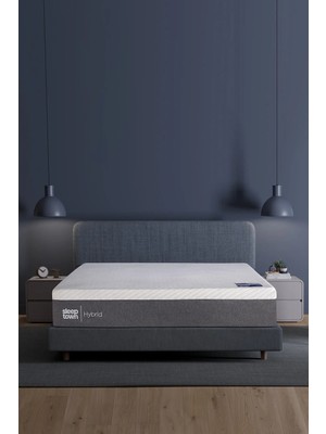 Sleeptown Hybrid Paket Yaylı Visco Yatak Tek Kişilik 90X200