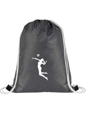 Hero Tasarım Voleybolcu - Ipli Sırt Çantası - Spor - Günlük - Okul 35*45CM One Size | BLL2719