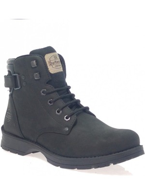 Darkwood 3501 Siyah Erkek Bot Deri Malzeme ile Rahat Taban ve Kışlık Kullanım İçin Tasarlandı