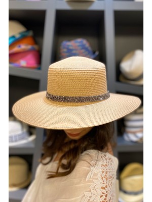 Bay Şapkacı Hasır Kadın Şapka 3855