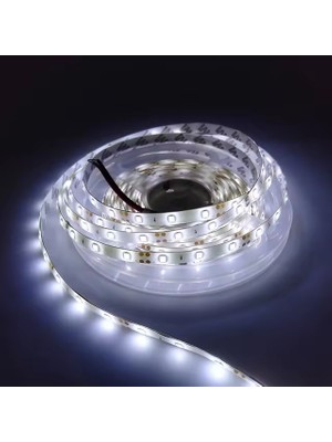 Solveks Şerit LED Dış Mekan 5050 24V 5mt 3 Çipli M/60 300 LED Beyaz Oto Aksesuar Premium