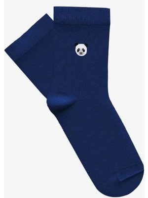 Reflect Studio Panda Ince Havlu Çorap - Lacivert