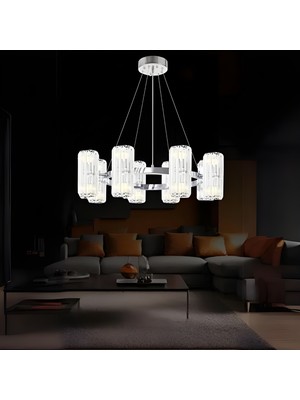 Ronisu Aydınlatma Betty Taşlı Oturma Odası Avize Taşlı Salon Oturma Odası Avize