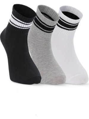 Slazenger Jelly 3 Lü Erkek  Beyaz Çorap