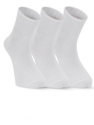 Slazenger Jumpy 3 Lü Erkek  Beyaz Çorap