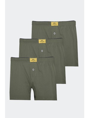 Slazenger He 3 Lü Set Erkek  Lacivert Boxer