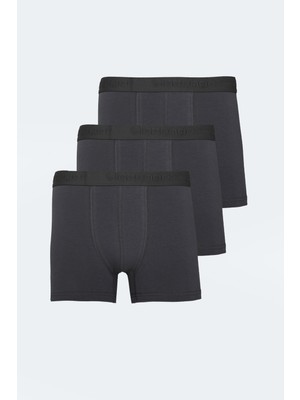 Slazenger Jama 3 Lü Set Erkek  Siyah Boxer