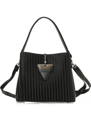 İnci INCI UCGEN KL 6FX Siyah Kadın Kol Çantası