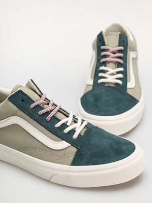 Vans Old Skool Uniseks Yeşil / Pembe Spor Ayakkabı - VN000EDY