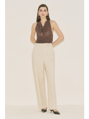 Manuka Straıght Klasik Pantolon Bej