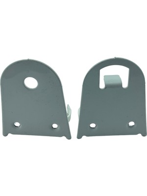 MorPerde Boru Sonu Tıpa Metal Kısa Krem Ayağı Takım