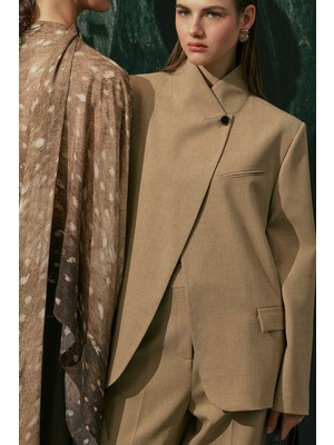 Manuka Mılanda Blazer Ceket Camel