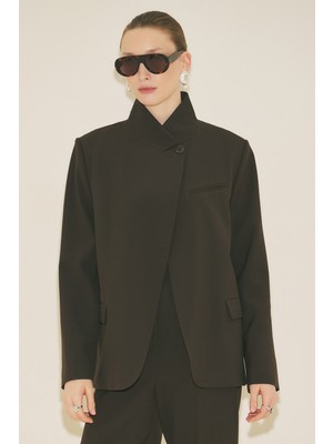 Manuka Mılanda Blazer Ceket Acı Kahve