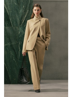 Manuka Straıght Klasik Pantolon Camel