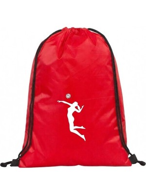 Hero Tasarım Voleybolcu - Ipli Sırt Çantası - Spor - Günlük - Okul 35*45CM One Size | BLL2719