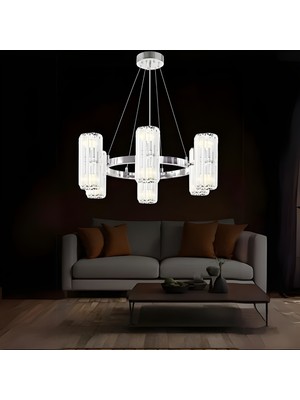 Ronisu Aydınlatma Betty Taşlı Oturma Odası Avize Taşlı Salon Oturma Odası Avize