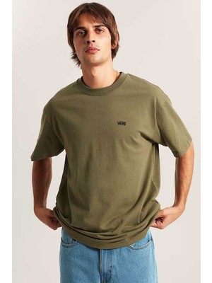 Vans Left Chest Iı Loose Ss Erkek Koyu Yeşil T-Shirt - VN000P1P