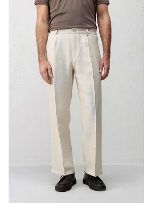 Antioch Taş Lyocell Karışımlı Erkek Pantolon