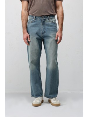 Antioch Yeşil Baggy Fit Erkek Jean