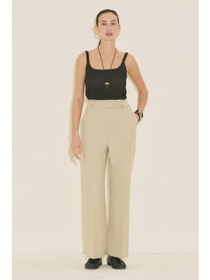 Manuka Straıght Klasik Pantolon Yeşil