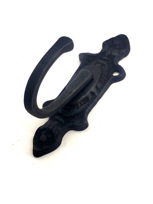 Antika Tarz Dekoratif Pirinç Perdelik Askı -  Oksit Nemere Home