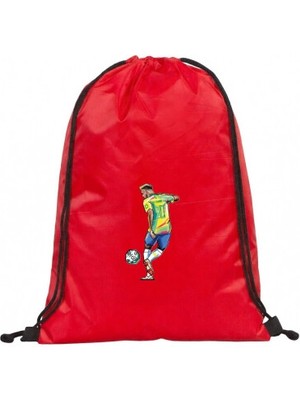 Hero Tasarım Neymar- Ipli Sırt Çantası - Spor - Günlük - Okul 35*45CM One Size | BLL4608
