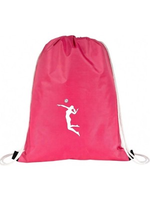 Hero Tasarım Voleybolcu - Ipli Sırt Çantası - Spor - Günlük - Okul 35*45CM One Size | BLL2719