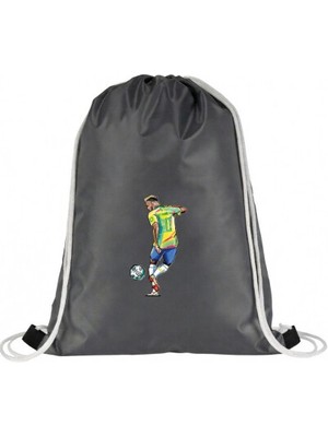 Hero Tasarım Neymar- Ipli Sırt Çantası - Spor - Günlük - Okul 35*45CM One Size | BLL4608