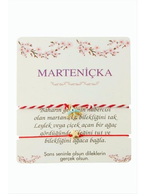 Hg.Aksesuar 2 Adet Kırlangıç Yıldız Marteniçka Bileklik