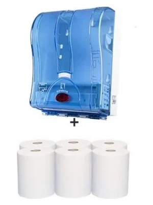 Palex Sensörlü Hareketli Havlu Makinası + 6 Adet Uyumlu Havlu