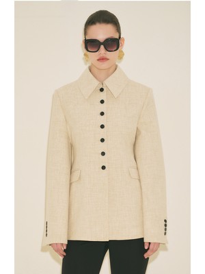 Manuka Lımıted Edıtıon Fit Blazer Ceket Bej