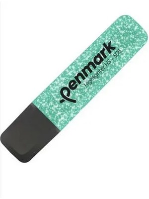 Penmark Metalik Simli Fosforlu Kalem Turkuaz Yeşil