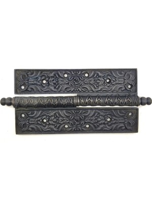 Antika Tarz Dekoratif Pirinç Lüks Okka Menteşe - 20CM, Oksit Nemere Home